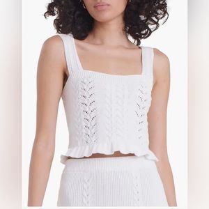 Nicole Miller Knit crop
